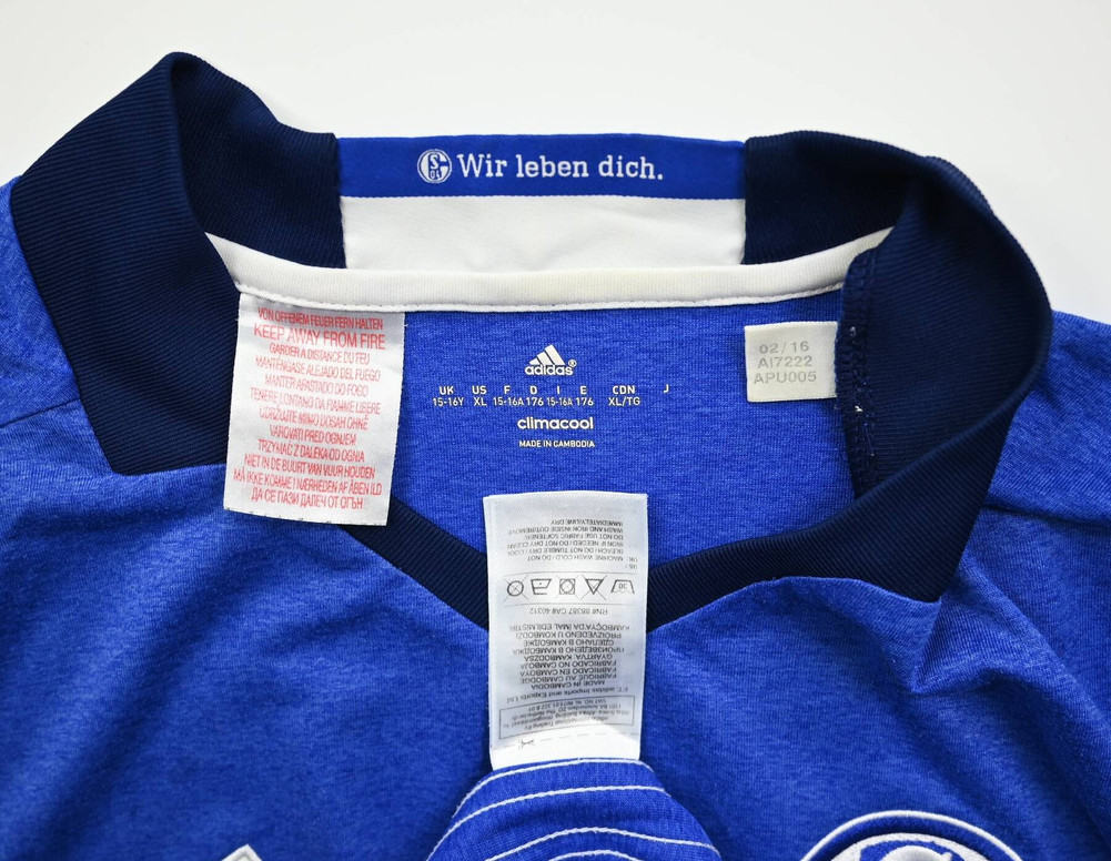 2016-18 FC SCHALKE 04 KOSZULKA XL.BOYS
