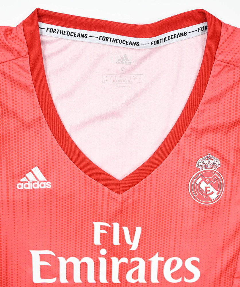 2018-19 REAL MADRID SHIRT WOMENS S