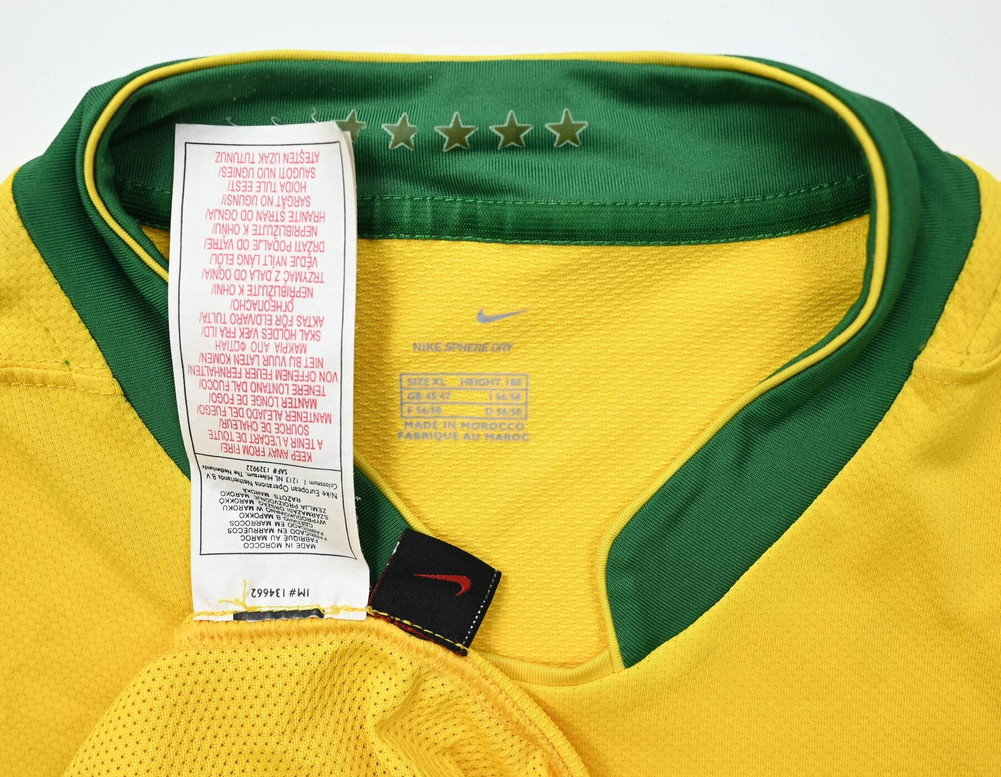 2006-08 BRAZIL SHIRT XL