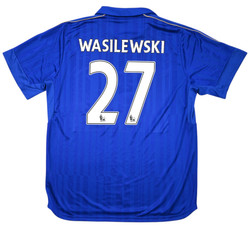 2016-17 LEICESTER CITY  *WASILEWSKI* KOSZULKA XXL