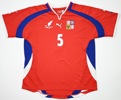 2000-02 CZECH REPUBLIC *J. NOVOTNY* SHIRT XL