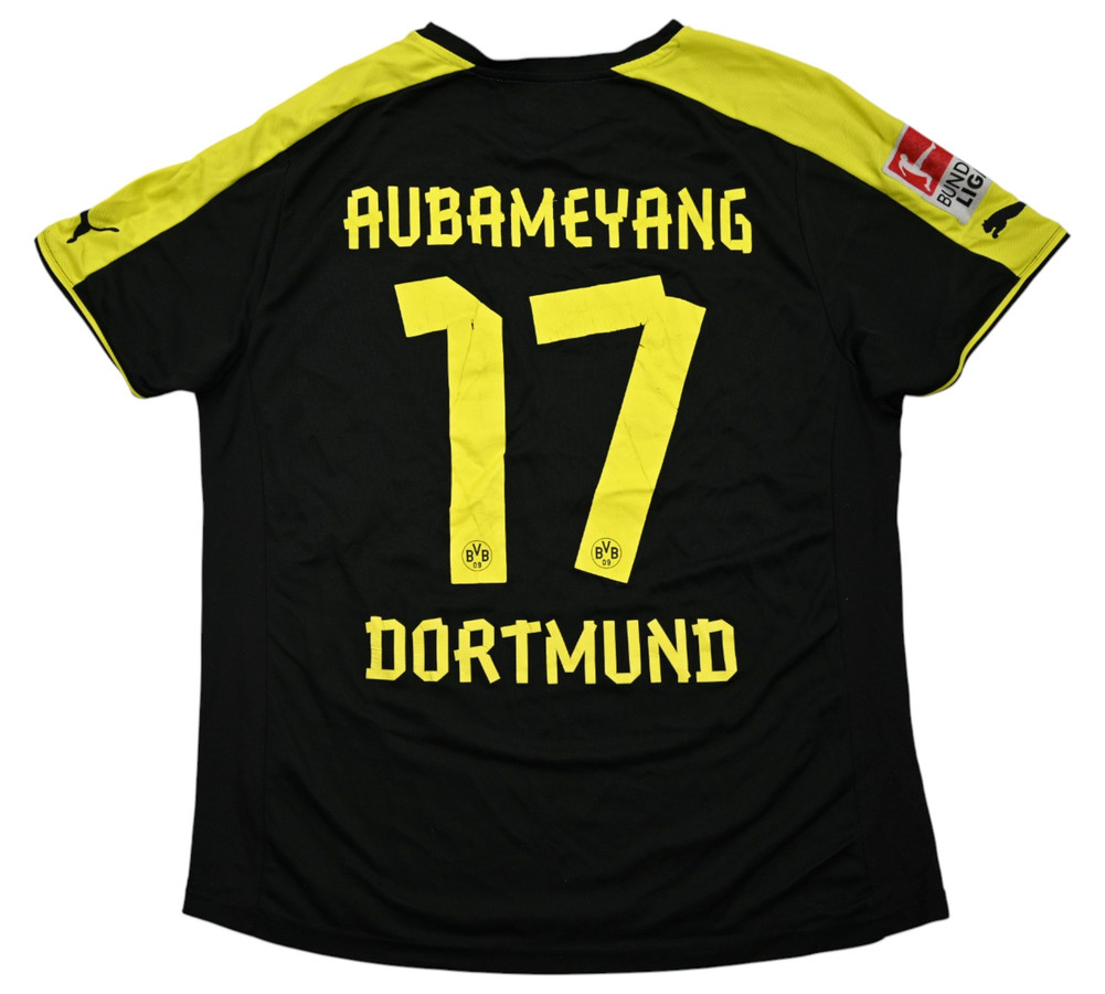 2013-14 BORUSSIA DORTMUND *AUBAMEYANG* SHIRT WOMENS L
