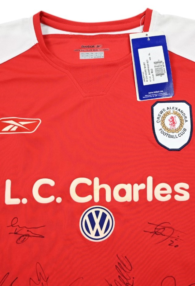 2004-05 CREWE ALEXANDRA KOSZULKA XL