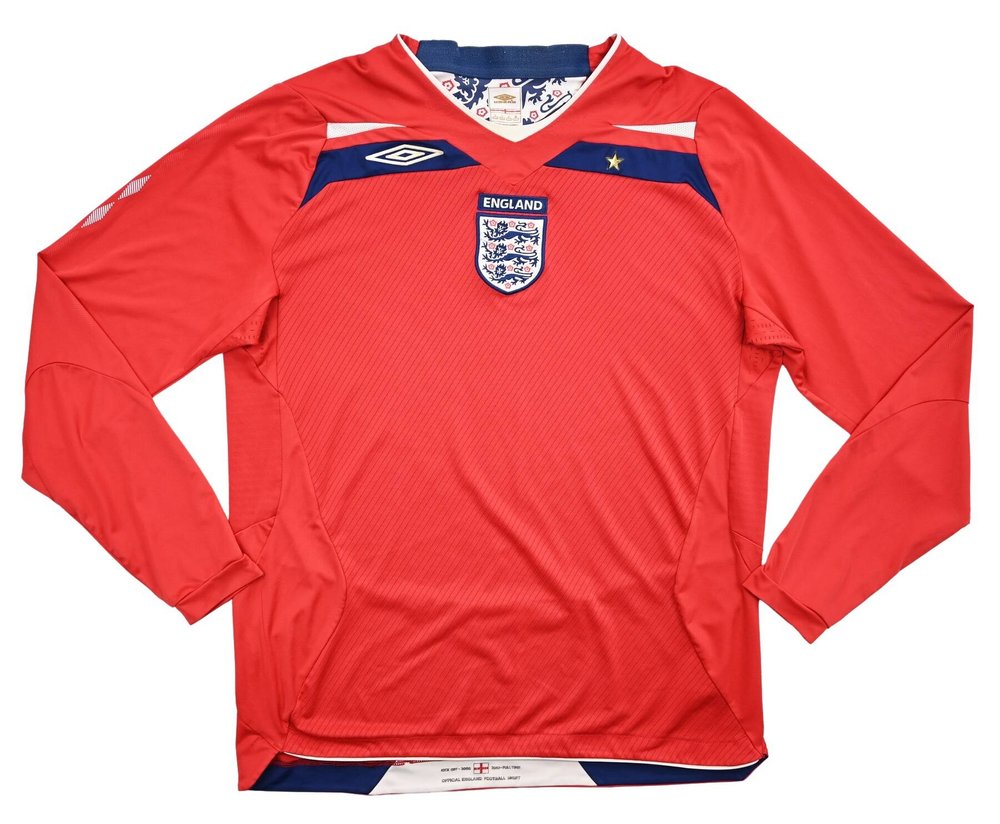 2008-10 ENGLAND LONGSLEEVE L