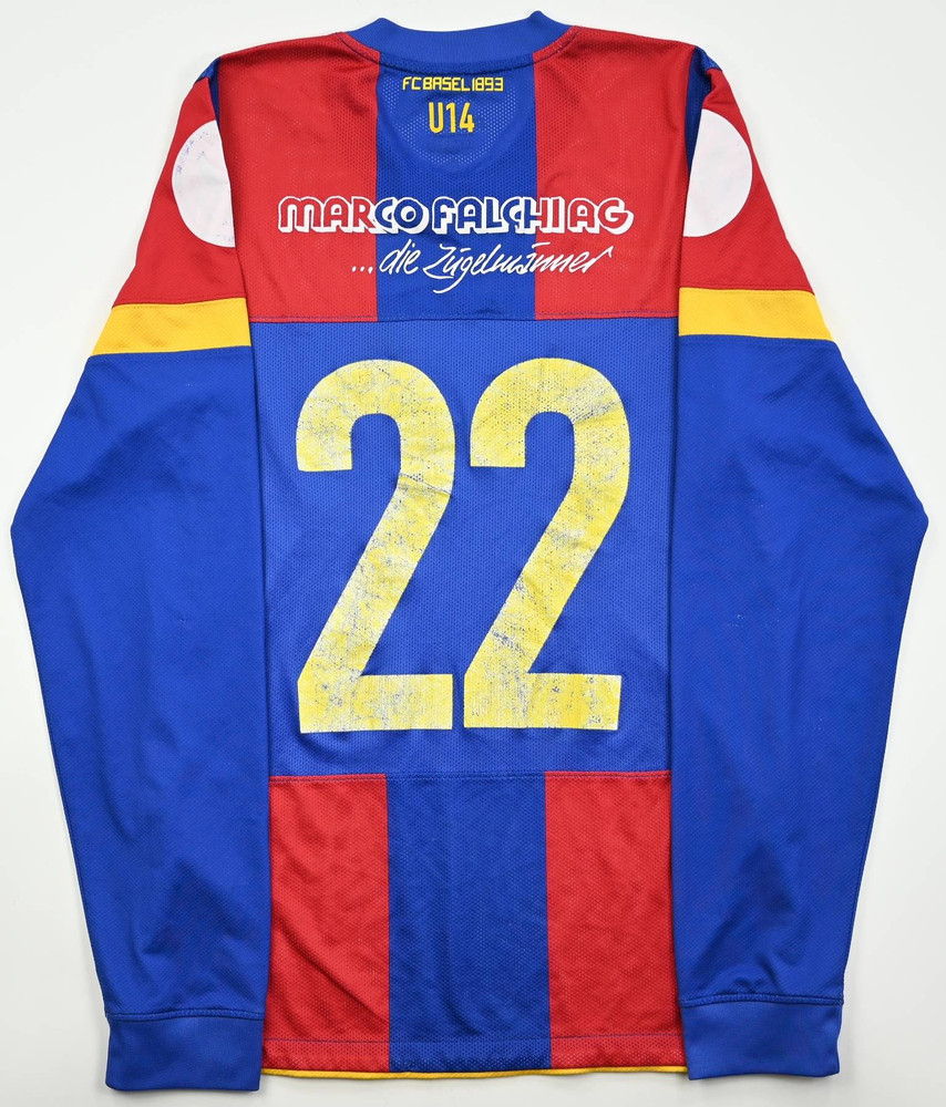 2011-12 FC BASEL U14 LONGSLEEVE KOSZULKA S