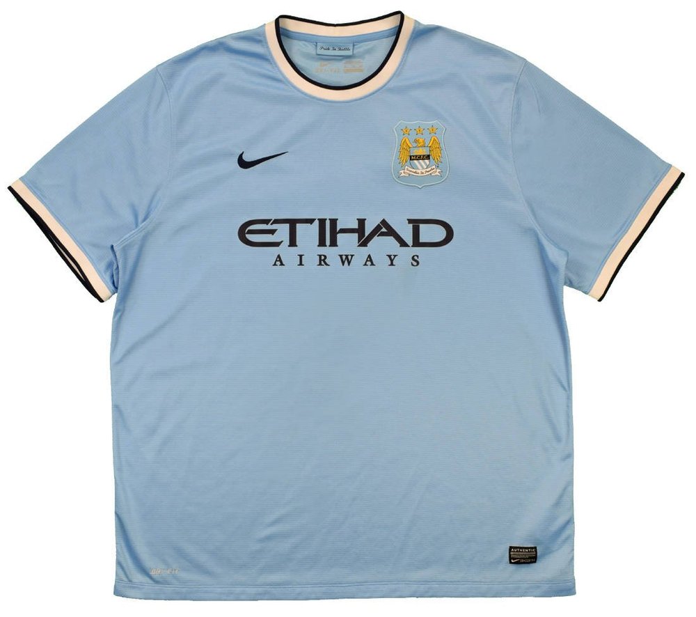 2013-14 MANCHESTER CITY SHIRT S