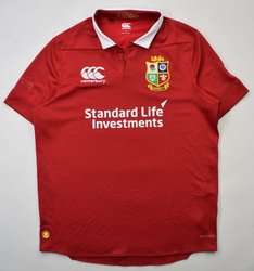 BRITISH AND IRISH LIONS RUGBY ADIDAS SHIRT L