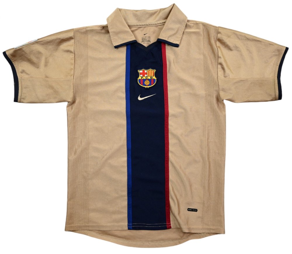 2001-03 FC BARCELONA SHIRT L. BOYS