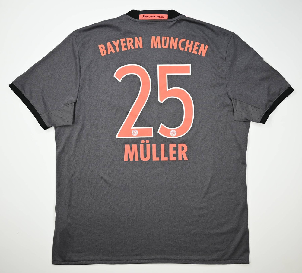 2016-17 BAYERN MUNCHEN *MULLER* KOSZULKA XL