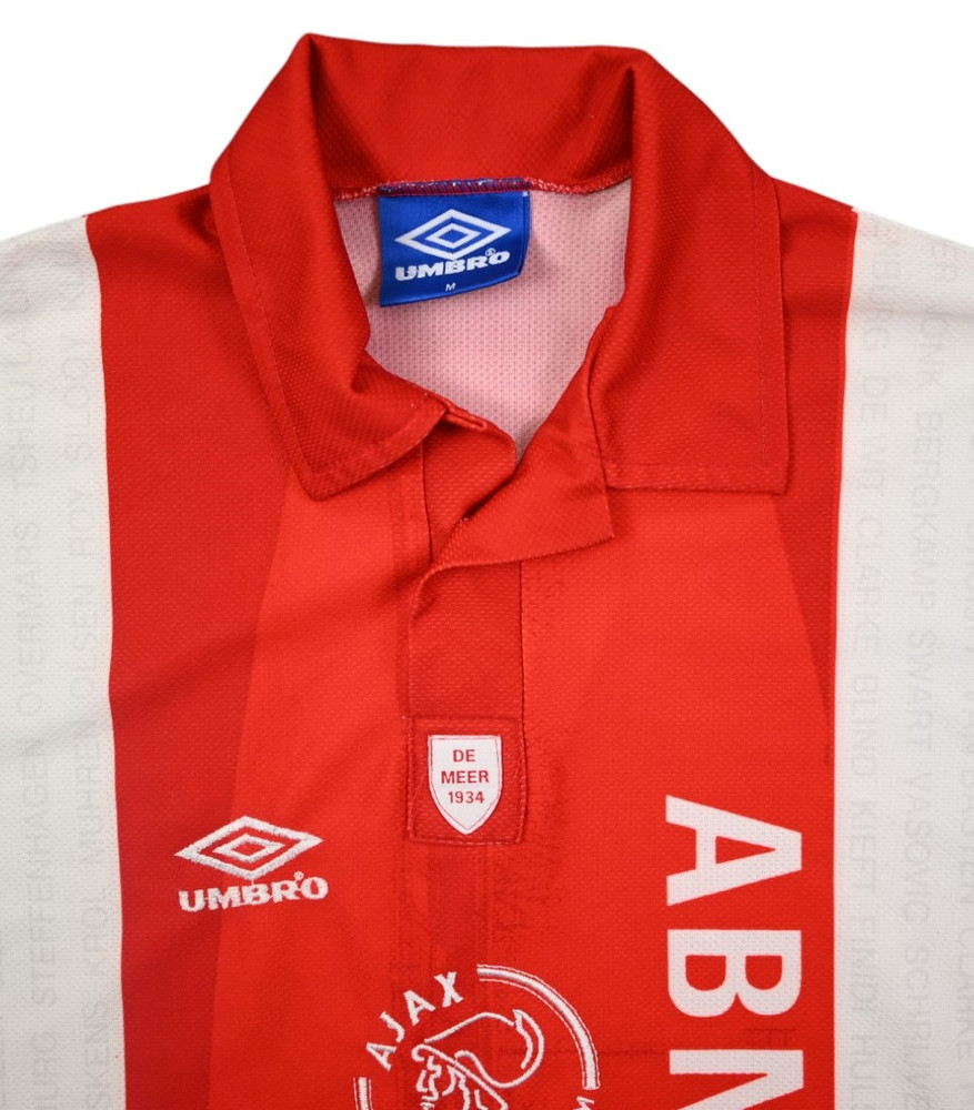 1995-96 AJAX AMSTERDAM SHIRT M