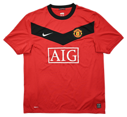 2009-10 MANCHESTER UNITED SHIRT L