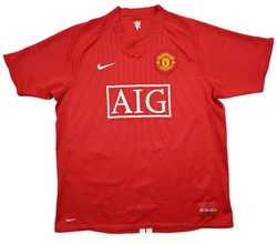 2007-09 MANCHESTER UNITED *RONALDO* SHIRT L