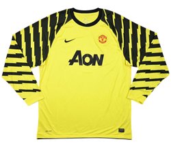 2010-11 MANCHESTER UNITED *VAN DER SAR* PLAYER ISSUE LONGSLEEVE XXL