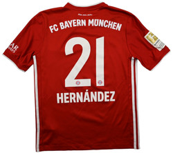 2020-21 BAYERN MUNCHEN *HERNANDEZ* KOSZULKA L. BOYS 