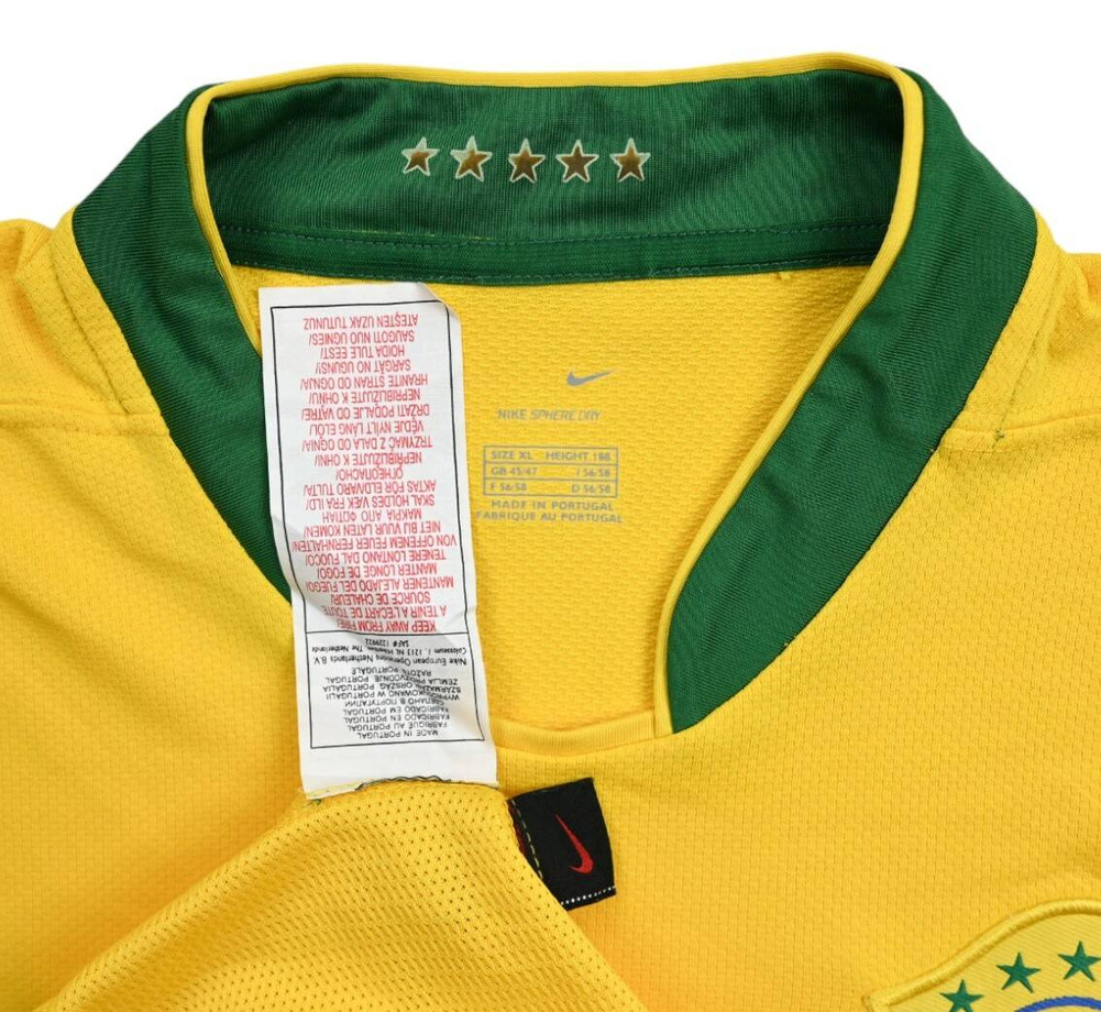 2006-08 BRAZIL SHIRT XL