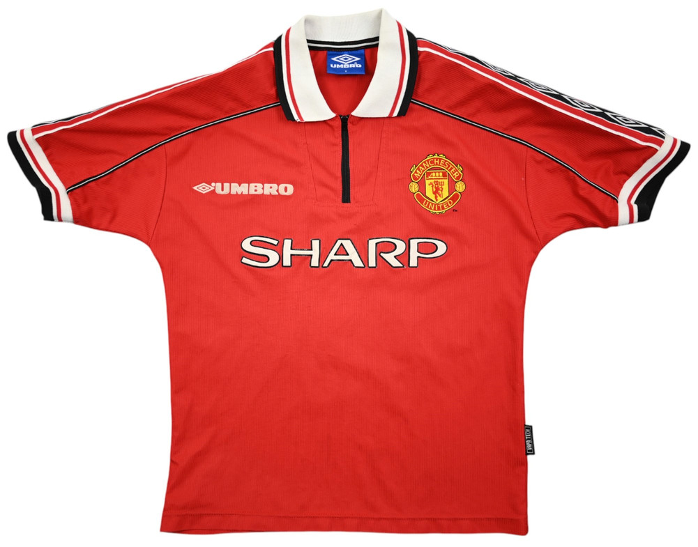 1998-00 MANCHESTER UNITED *ALEX* SHIRT XL. BOYS