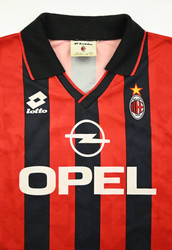 1995-96 AC MILAN SHIRT XL