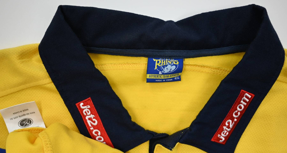 LEEDS RHINOS RUGBY SHIRT 4XL