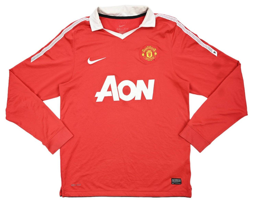 2010-11 MANCHESTER UNITED LONGSLEEVE M