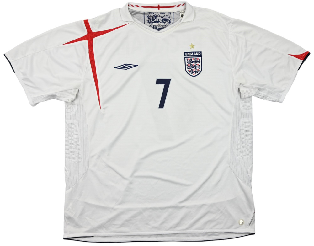 2005-07 ENGLAND *BECKHAM* KOSZULKA XXL