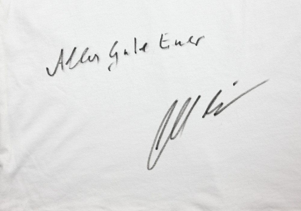 GERMANY DER BOMBER 43min GERD MILLER SIGN SHIRT L 
