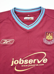 2003-05 WEST HAM UNITED SHIRT L