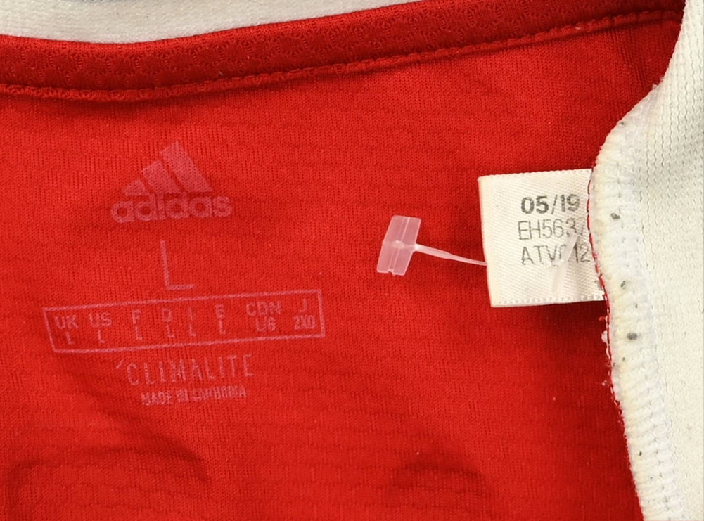 2019-20 ARSENAL LONDON *LACAZETTE* SHIRT XXL