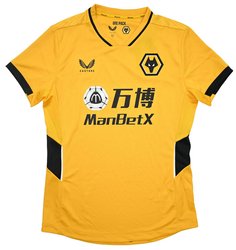 2021-22 WOLVERHAMPTON WANDERERS SHIRT WOMENS L