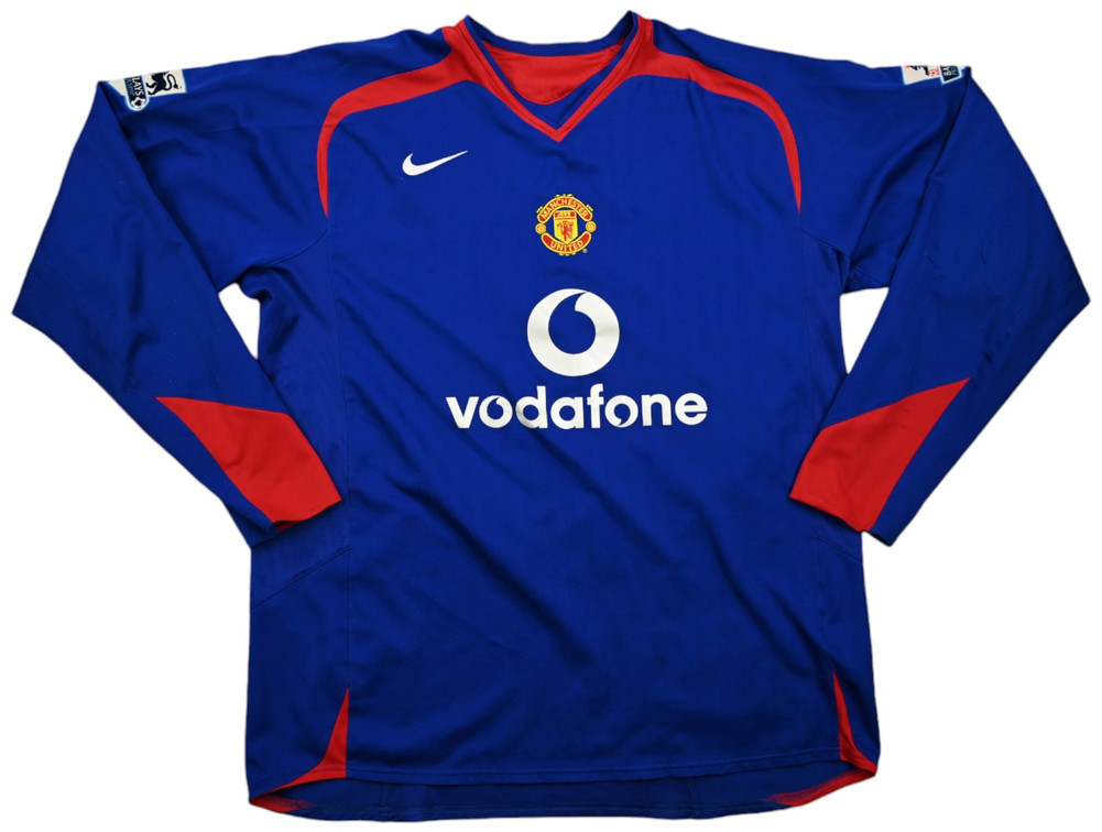 2005-06 MANCHESTER UNITED *ROONEY* LONGSLEEVE XL