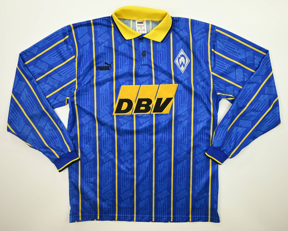1995-96 WERDER BREMEN LONGSLEEVE SHIRT L