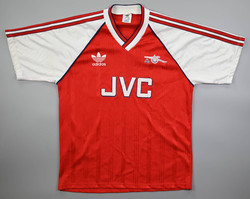 1988-90 ARSENAL LONDON SHIRT L