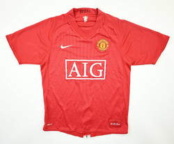 2007-09 MANCHESTER UNITED *RONALDO* SHIRT S