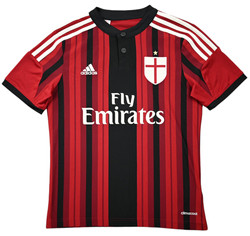 2014-15 AC MILAN SHIRT M. BOYS