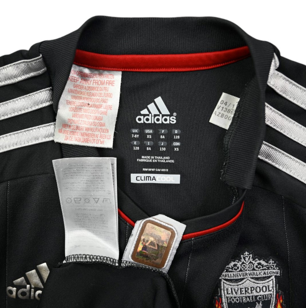 2011-12 LIVERPOOL SHIRT XS. BOYS