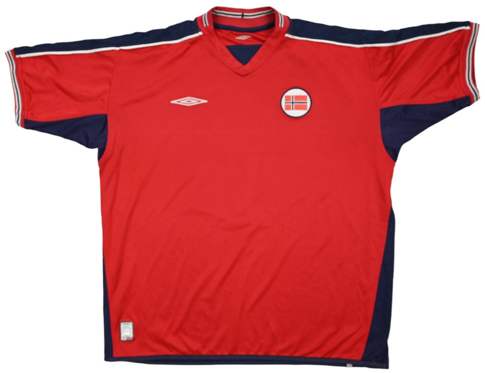 2003-04 NORWAY SHIRT XXL