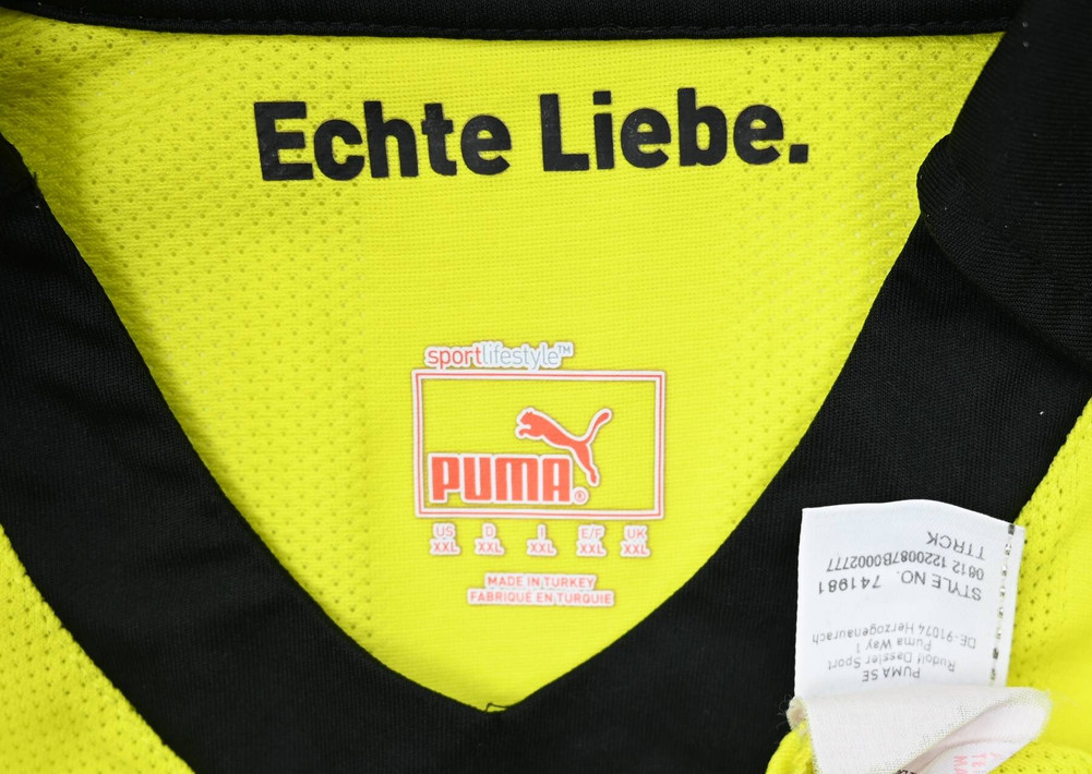 2012-13 BORUSSIA DORTMUND *HUMMELS* SHIRT XXL