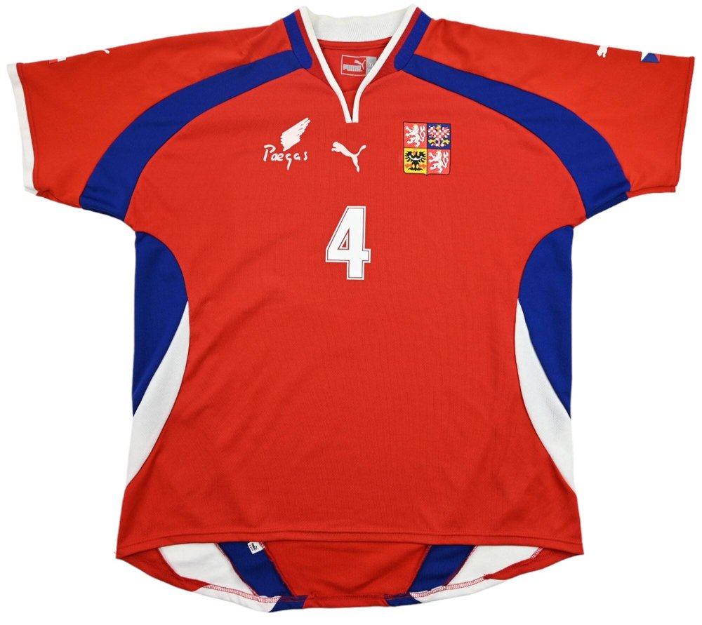 2000-02 CZECH REPUBLIC *NEDVED* SHIRT XL