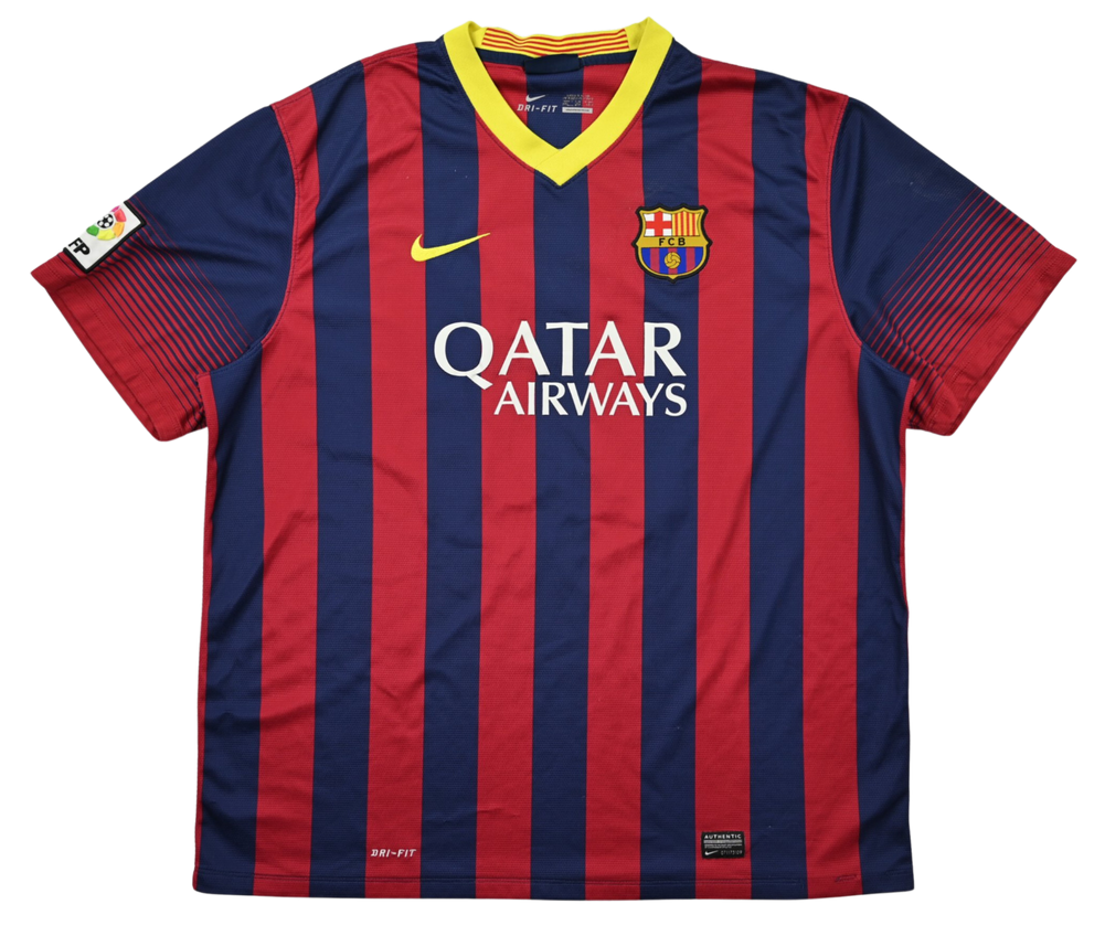 2013-14 FC BARCELONA *MESSI* SHIRT XXL