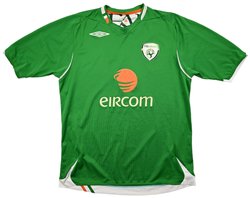 2006-08 IRELAND SHIRT L