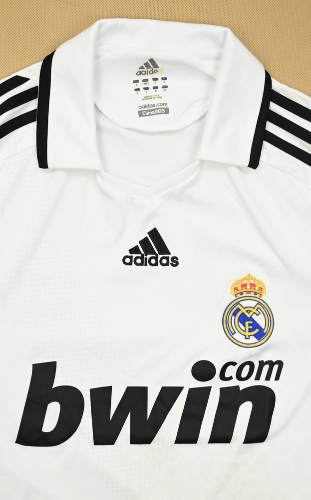 2008-09 REAL MADRID SHIRT S