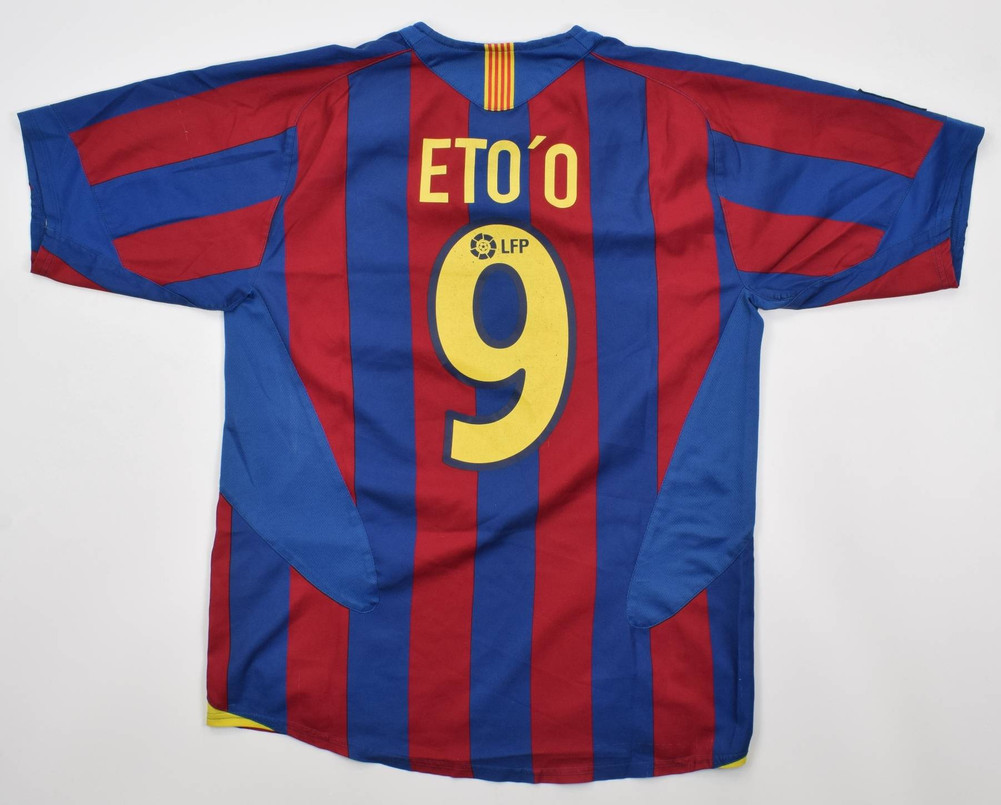 2005-06 FC BARCELONA *ETO`O* KOSZULKA S
