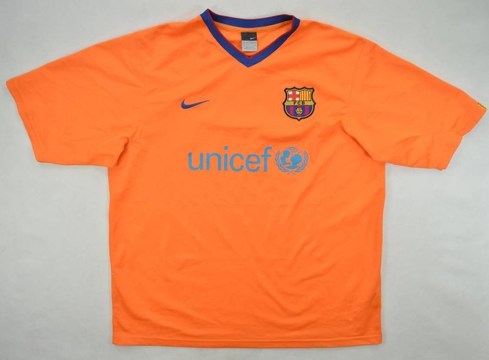 2006-08 FC BARCELONA BASIC SHIRT XXL