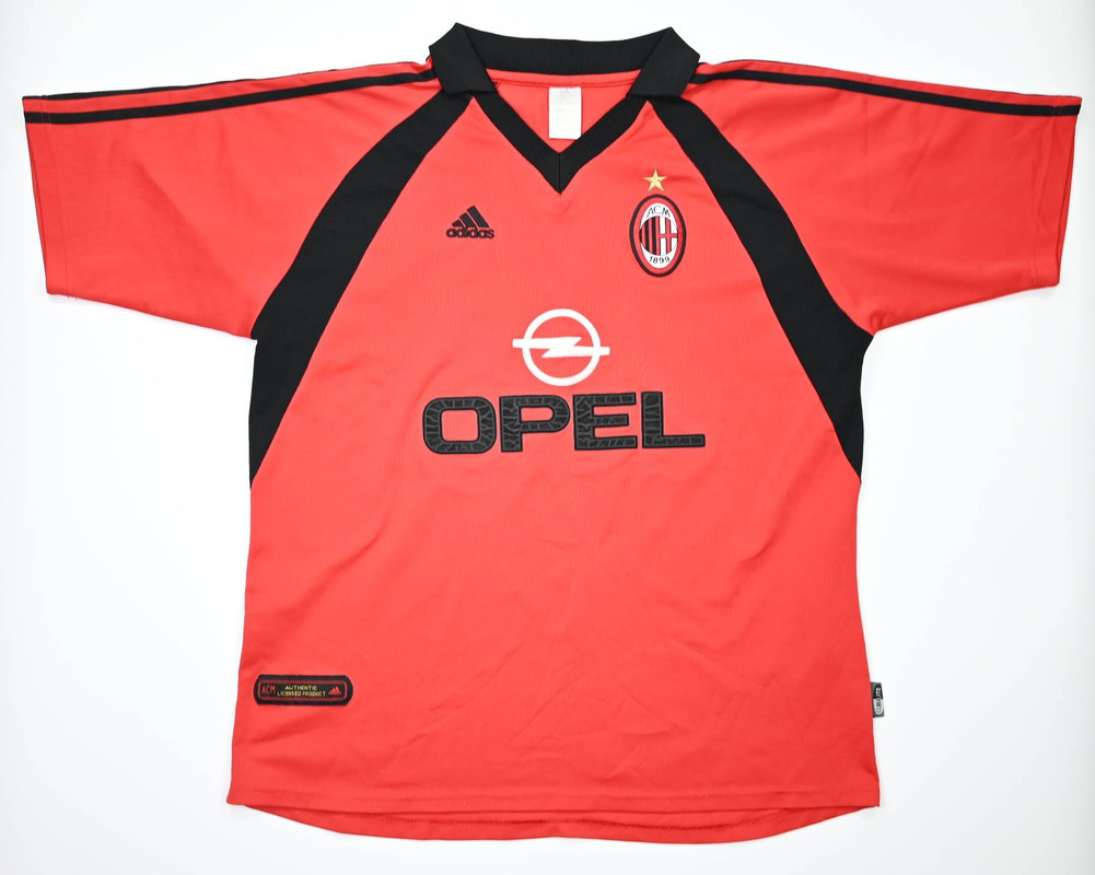 2001-02 AC MILAN SHIRT XL