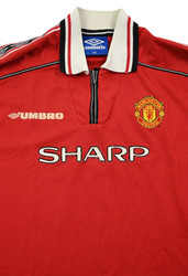 1998-00 MANCHESTER UNITED SHIRT L. BOYS
