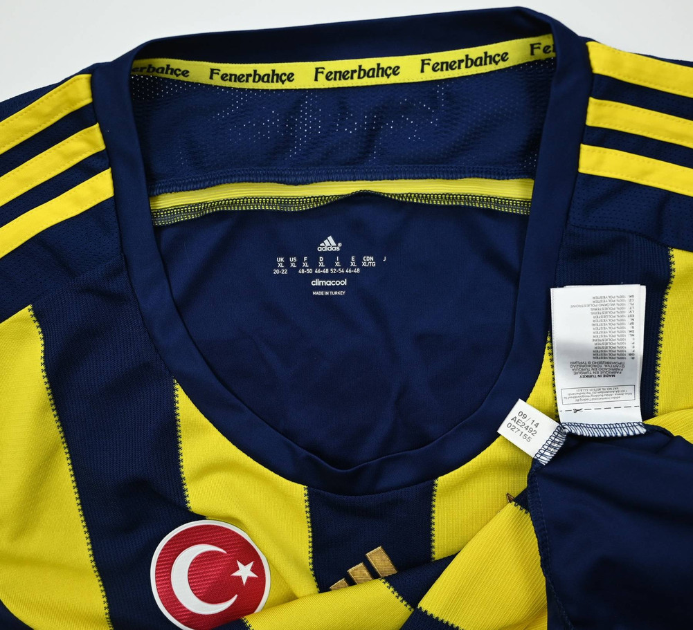 2014-15 FENERBAHCE SHIRT WOMENS XL
