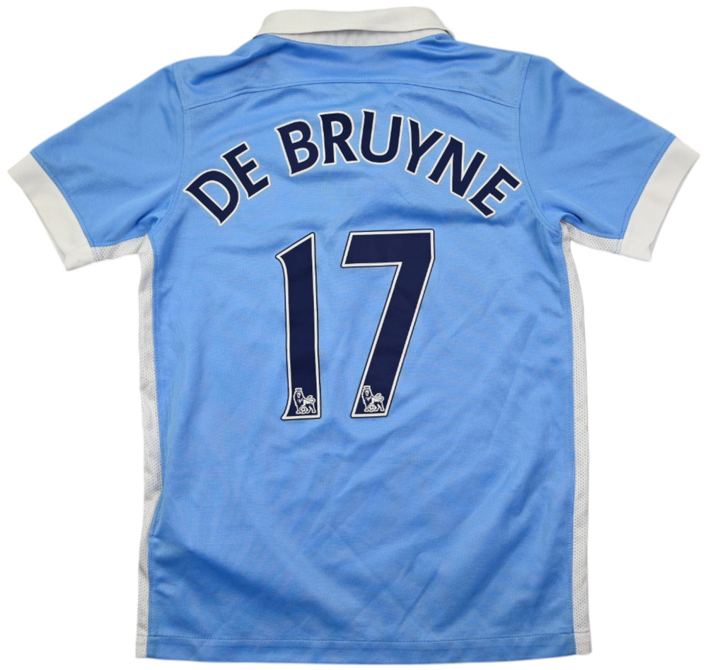 2015-16 MANCHESTER CITY *DE BRUYNE* KOSZULKA S. BOYS