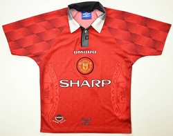 1996-98 MANCHESTER UNITED *BECKHAM* SHIRT XS