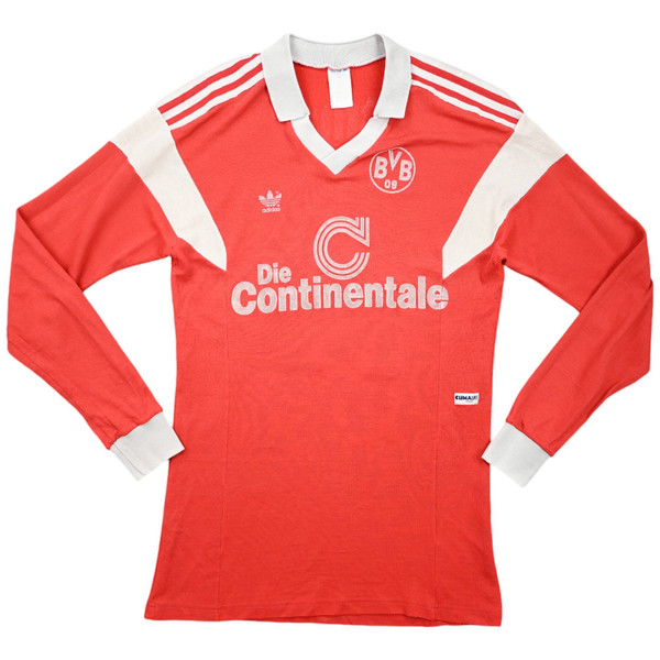 1986-88 BORUSSIA DORTMUND LONGSLEEVE SHIRT #16 MATCH ISSUE  M