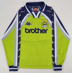 1997-99 MANCHESTER CITY GK SHIRT L. BOYS