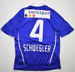 2009-10 FC LUZERN *SCHWEGLER* SHIRT SHIRT M